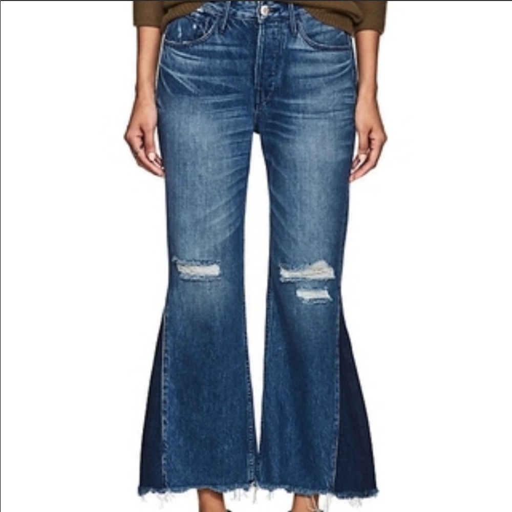 NWT 3X1 NYC Wide Leg Cropped Jeans Sz 26